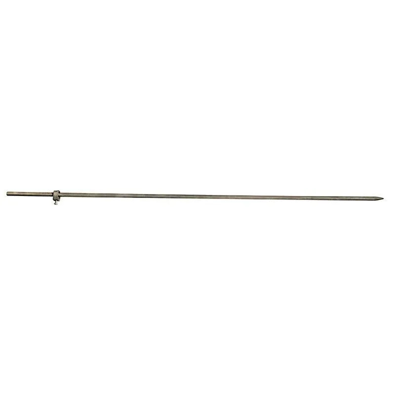 Grounding rod, galvanized steel, 100cm, cross-shaped