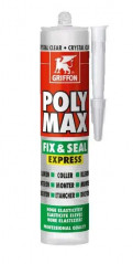 Cartouche Poly Max Fix and Seal Express Crystal 300g