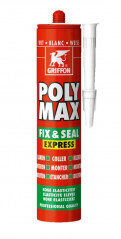 Cartouche Poly Max Fix and Seal Express blanc 425g