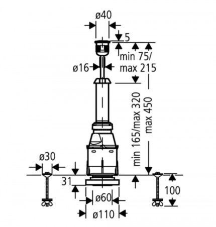 Soupape d\'évacuation Servo