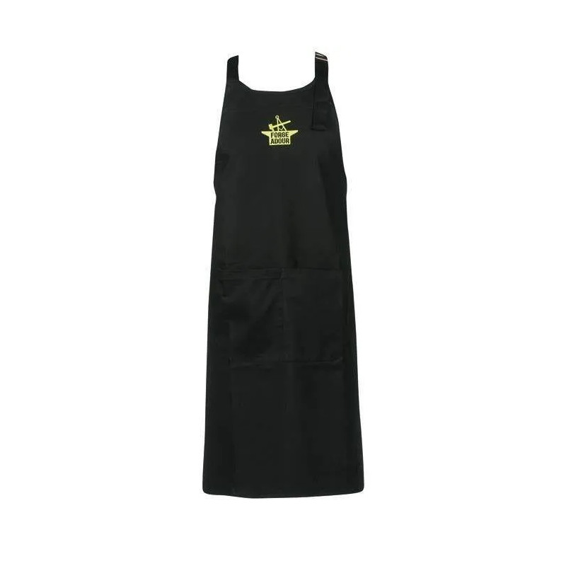 Black kitchen apron