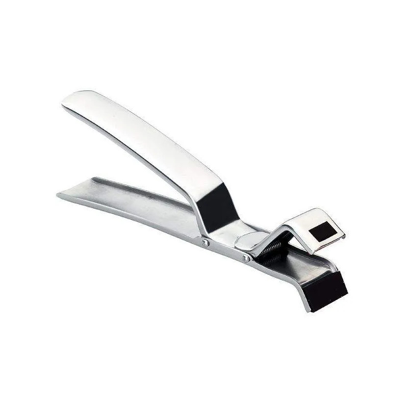 Stainless steel hot plate tongs