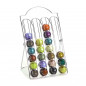 Dispenser a rack da 32 capsule tipo NESPRESSO