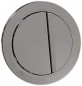 Bouton poussoir plat, diamètre 50 mm type 290