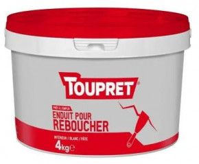 Pâte de rebouchage TOUPRET 4 Kg