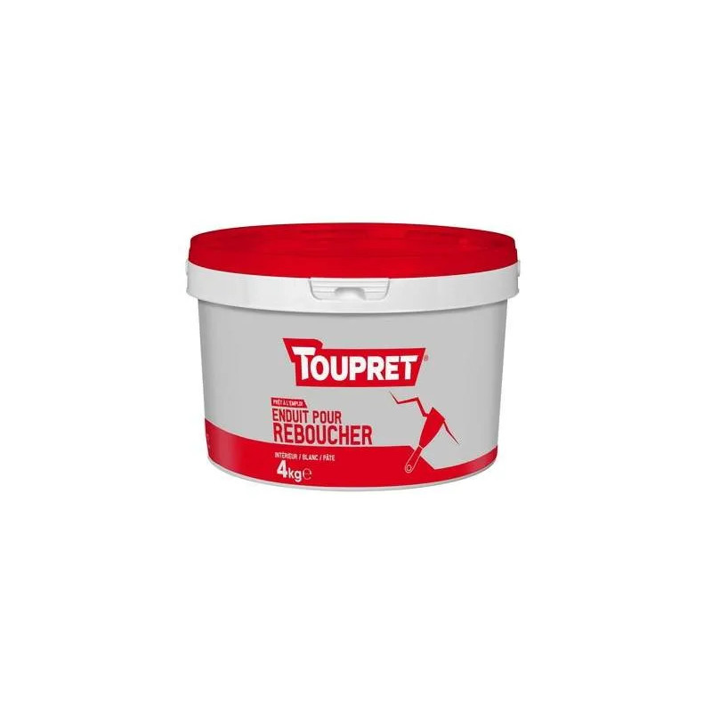 Enduit de rebouchage TOUPRET 4 Kg