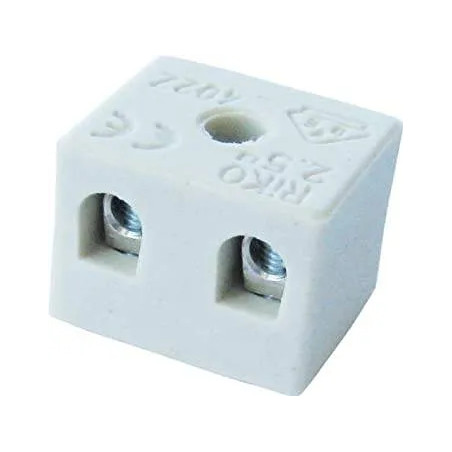 Douille E14, lisse, blanche, diamètre 10, 60W, 2A, 250V, anti-rotation