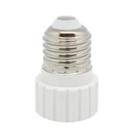 Douille E14, lisse, blanche, diamètre 10, 60W, 2A, 250V, anti-rotation