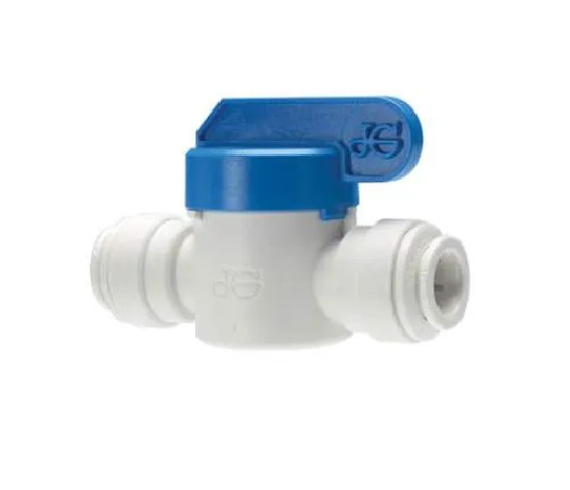 Vanne d\'arrêt droite en polypropylène, 8mm, pour eau potable