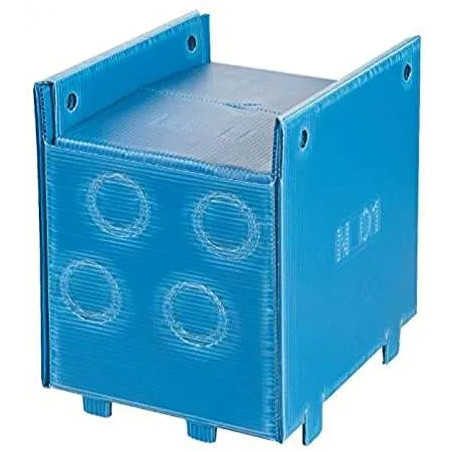 Simple reservation box with bottom for slab n°1