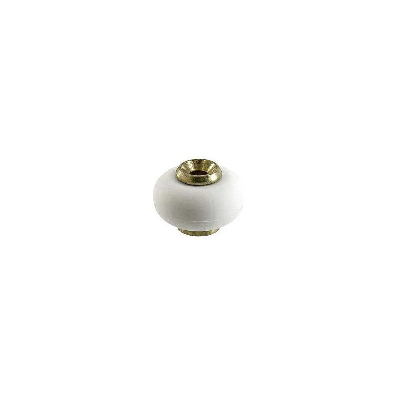 Brass and rubber floor buffer diameter 30mm