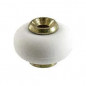 Brass and rubber floor buffer diameter 30mm