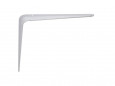 Console emboutie 250x300 mm en acier blanc