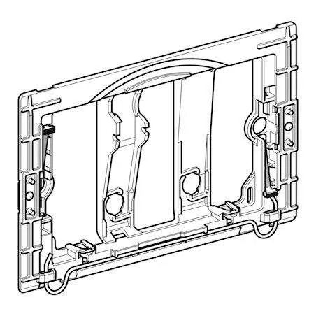 Cadre support pour plaque de déclenchement SIGMA