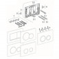 Support frame for SIGMA trigger plate