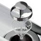 James Stainless Steel Shower Drain and Hair Filter