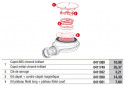 Valvola e controvalvola magnetica DTBXS per scarico Nicoll TBXS