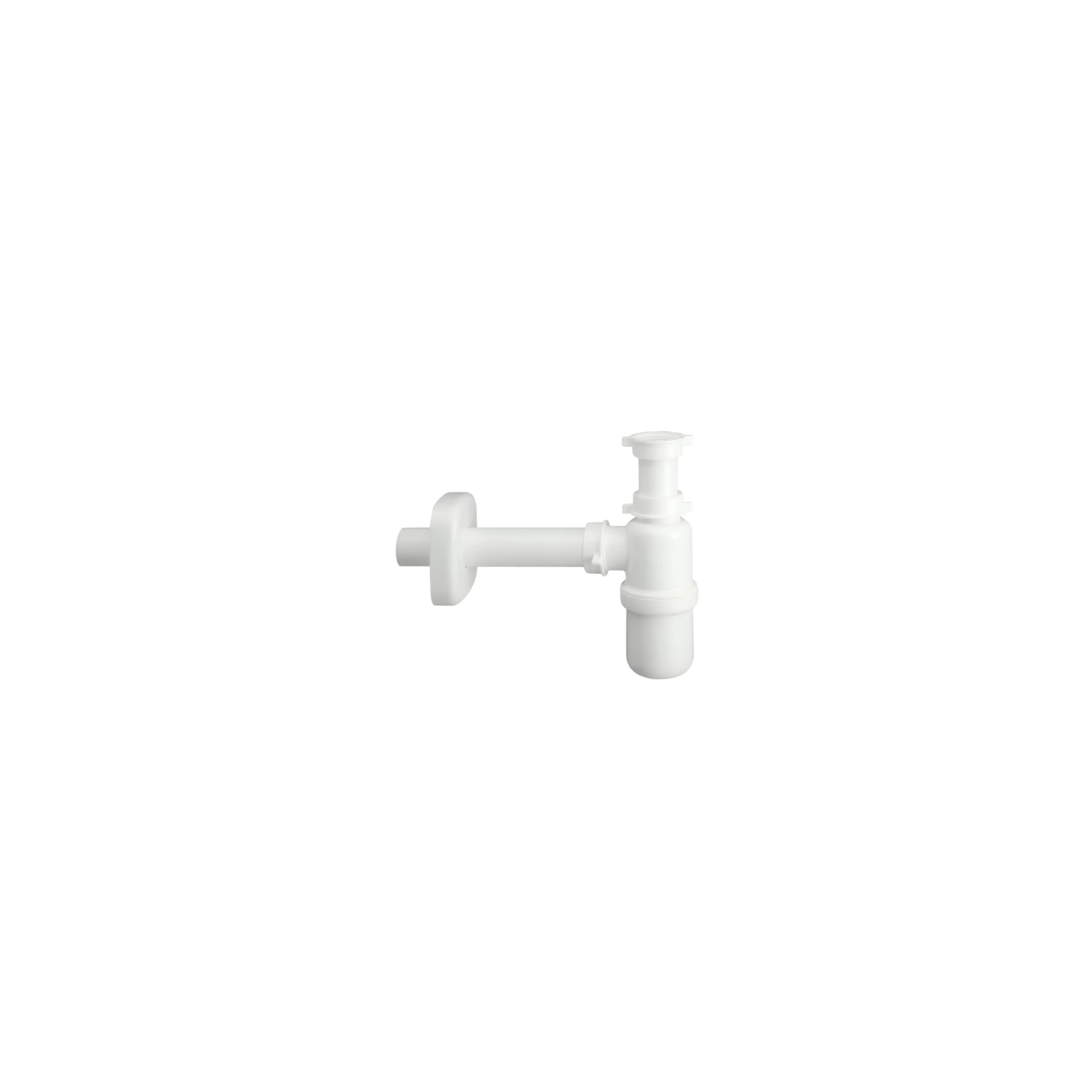 Bottle trap white, for sink drain 40x49