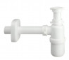 Bottle trap white, for sink drain 40x49