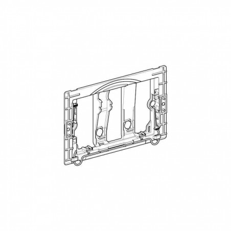 Cadre support pour plaque frontale Twinline