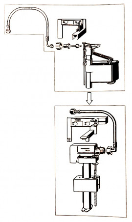 Filling set for VIEGA ECO-PLUS base units from 1999 to 2007