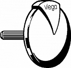 Handwheel M1,R1 for VIEGA MULTIPLEX bathtub until 2015