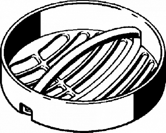 Korb Durchmesser 60mm für Duschabfluss TEMPOPLEX von VIEGA