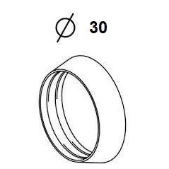 Conical gaskets 30mm diameter for Porcher PVC S-trap, 50 pieces