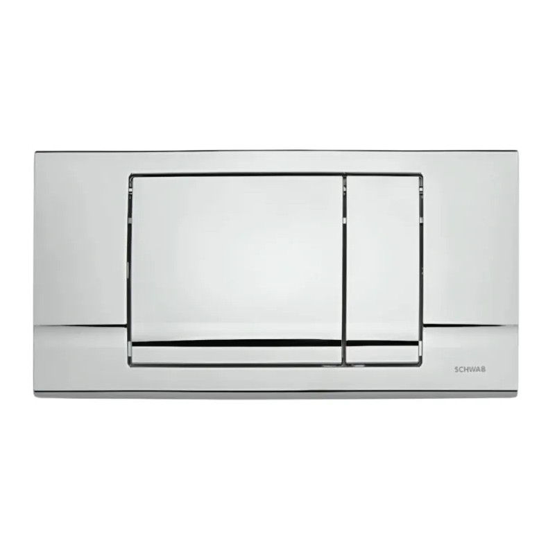  Schwab RIVA DUO panel de control cromado brillante de dos toques