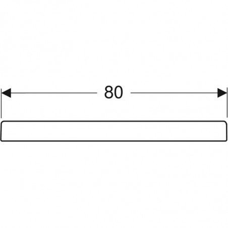 Plato de ducha rectangular Geberit Renova 1200x900x70mm.