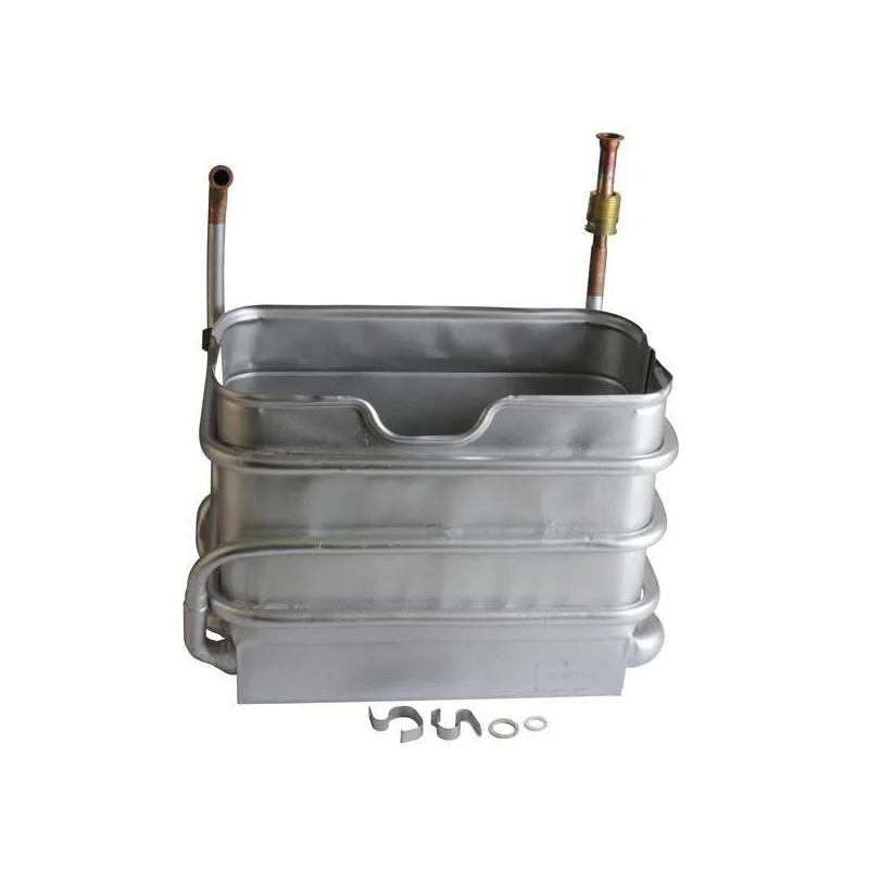 Heat exchanger for Opalia C11 G cyclo bath heater.