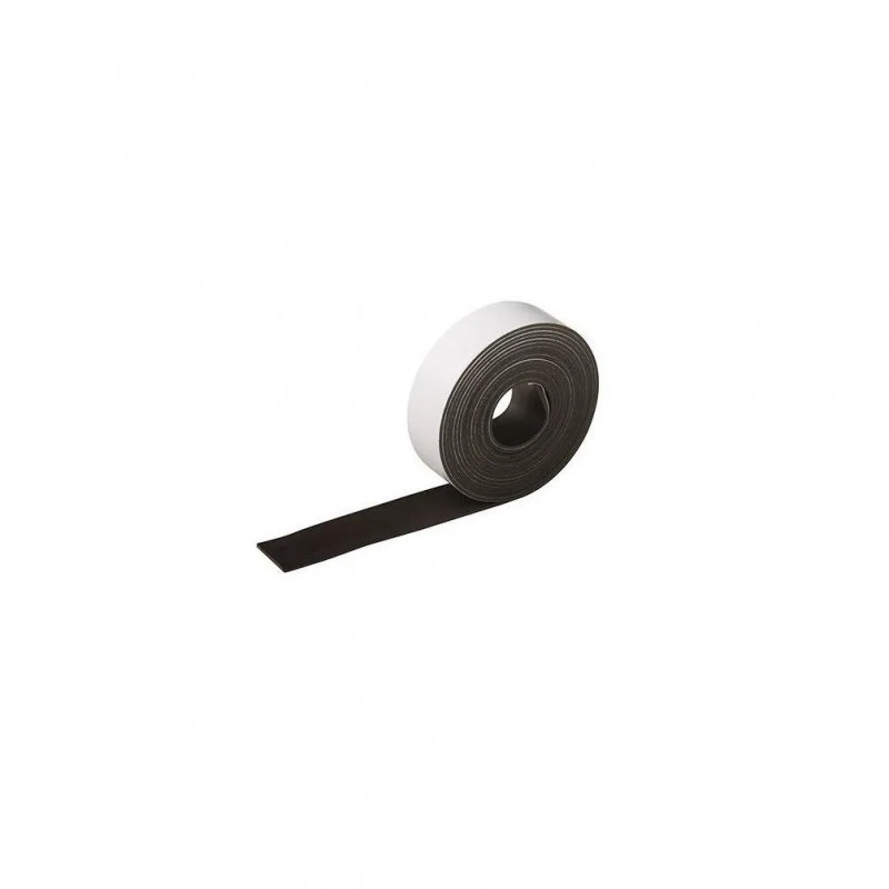 Flexible self-adhesive magnetic strip, 25mm x 3m