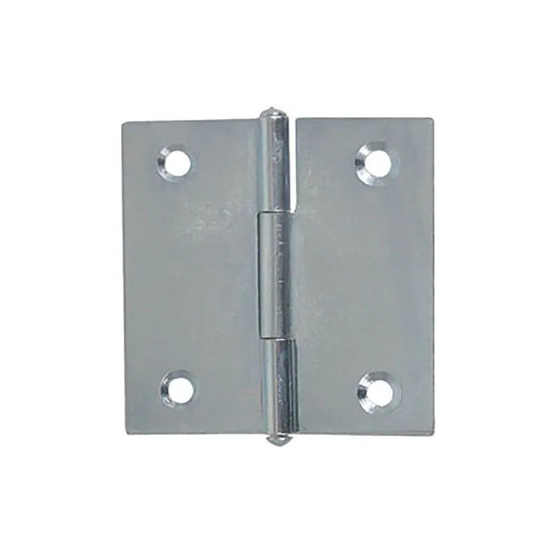 Furniture hinge, square, 30 x 30 mm, St