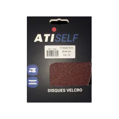 Feuille abrasive PFS 230x280, grain 40, paquet de 5 feuilles