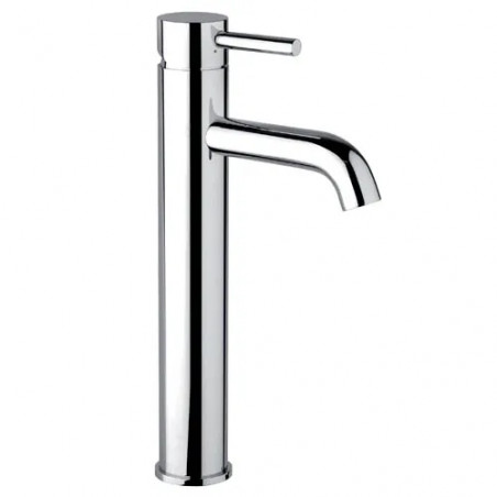 Tiffany Sink Mixer: Swivel spout, satin nickel