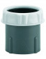 PVC end cap with nut and conical seal, 40mm, for FITOFLEX hose