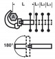 Llave de lavabo reversible Sanicrom