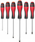 Set of 6 Flat and Philipps Screwdrivers