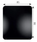 Floor protector plate email black 85x98