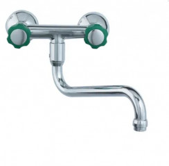 Presto 504 15x21 wall-mounted basin tap cold water