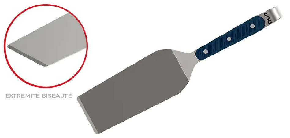 Spatule allongée en inox