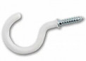 Steel hook white rilsanized 3 x 16 sc, 9 pieces