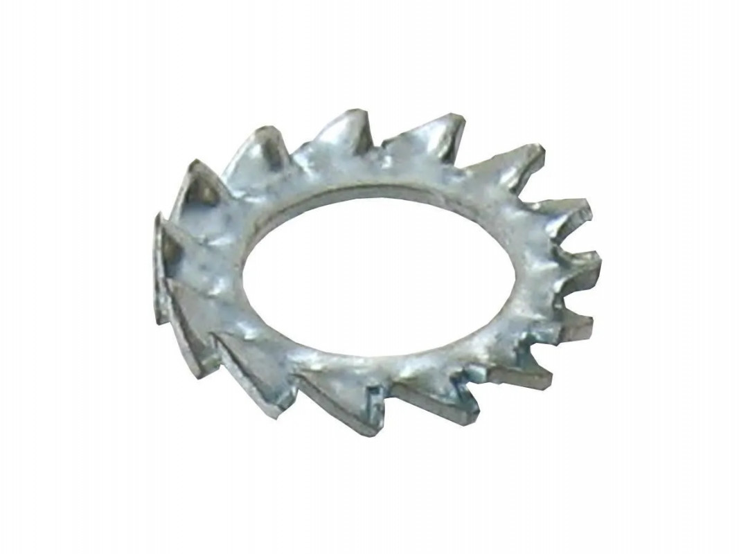 Serrated washer, diameter 5, 147 pieces.