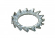 Serrated washer, diameter 5, 147 pieces.