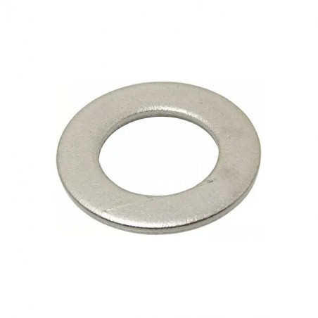 Narrow flat washer diameter 10 mm, 11 pieces.