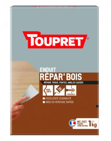 Pâte de rebouchage TOUPRET 4 Kg + 10%