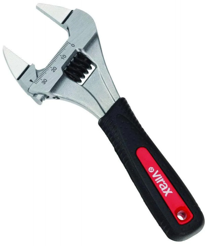 8" Wide Open Fine Jaw Wrench