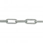  Welded chain, long zinc-plated mesh, diameter 3 mm, per metre