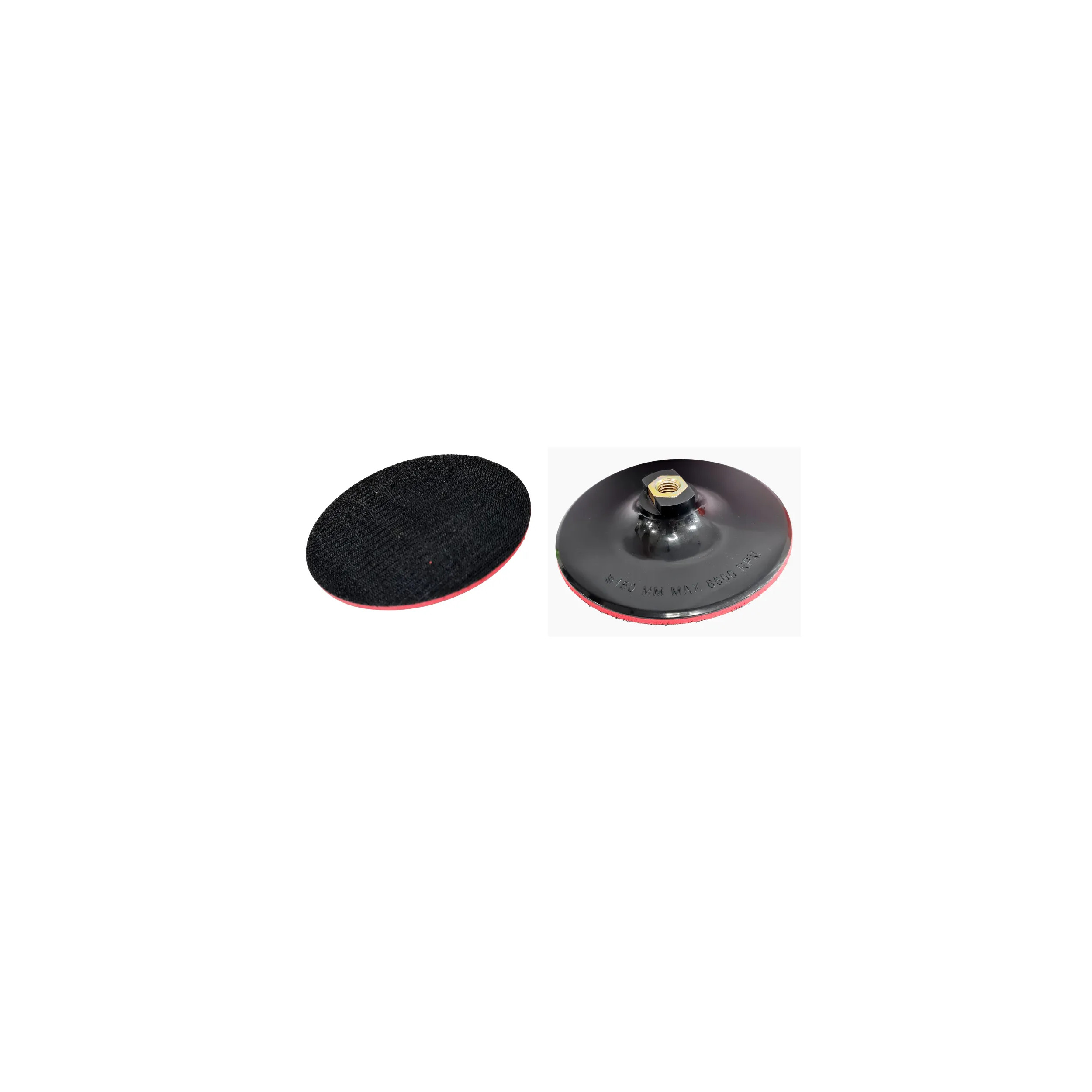 Plateau pour disque velcro diamètre 150 mm, sans trous