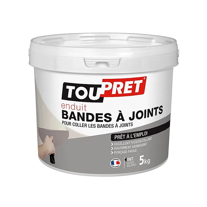 Ready to use joint tape and smoothing compound, 5kg